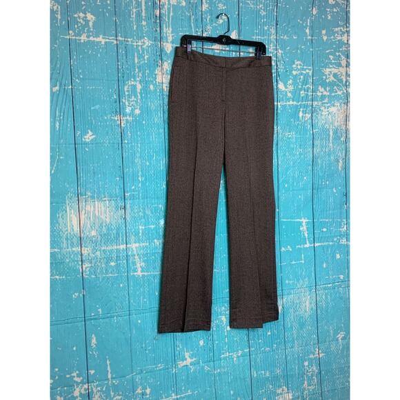 Josephine brown chevron print flat front pants size 8 - Picture 4 of 5